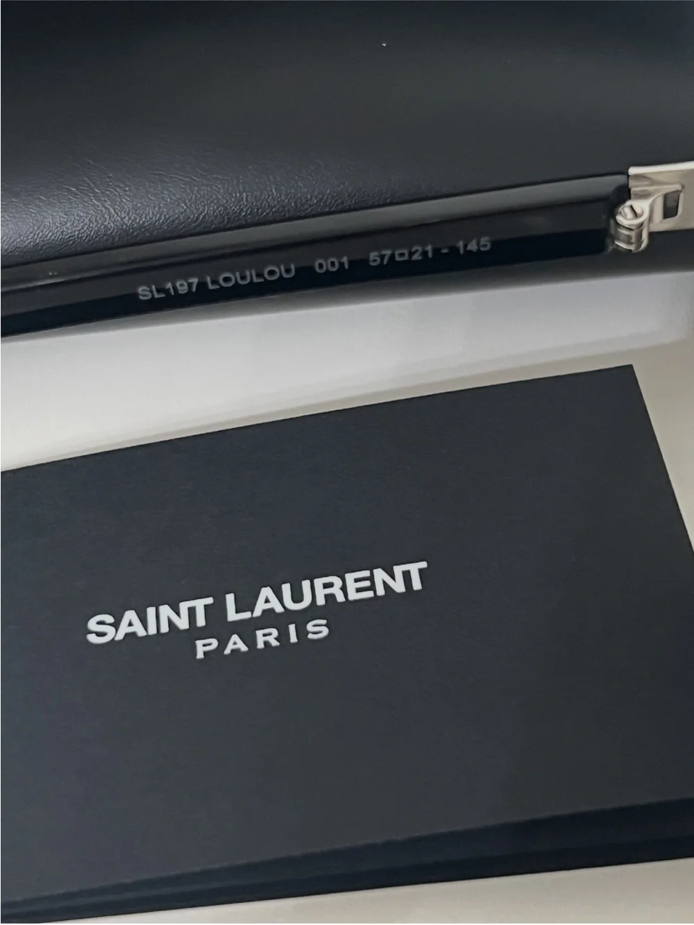 Saint Laurent Silver Heart Frame Sunglasses with Silver Mirror Lenses